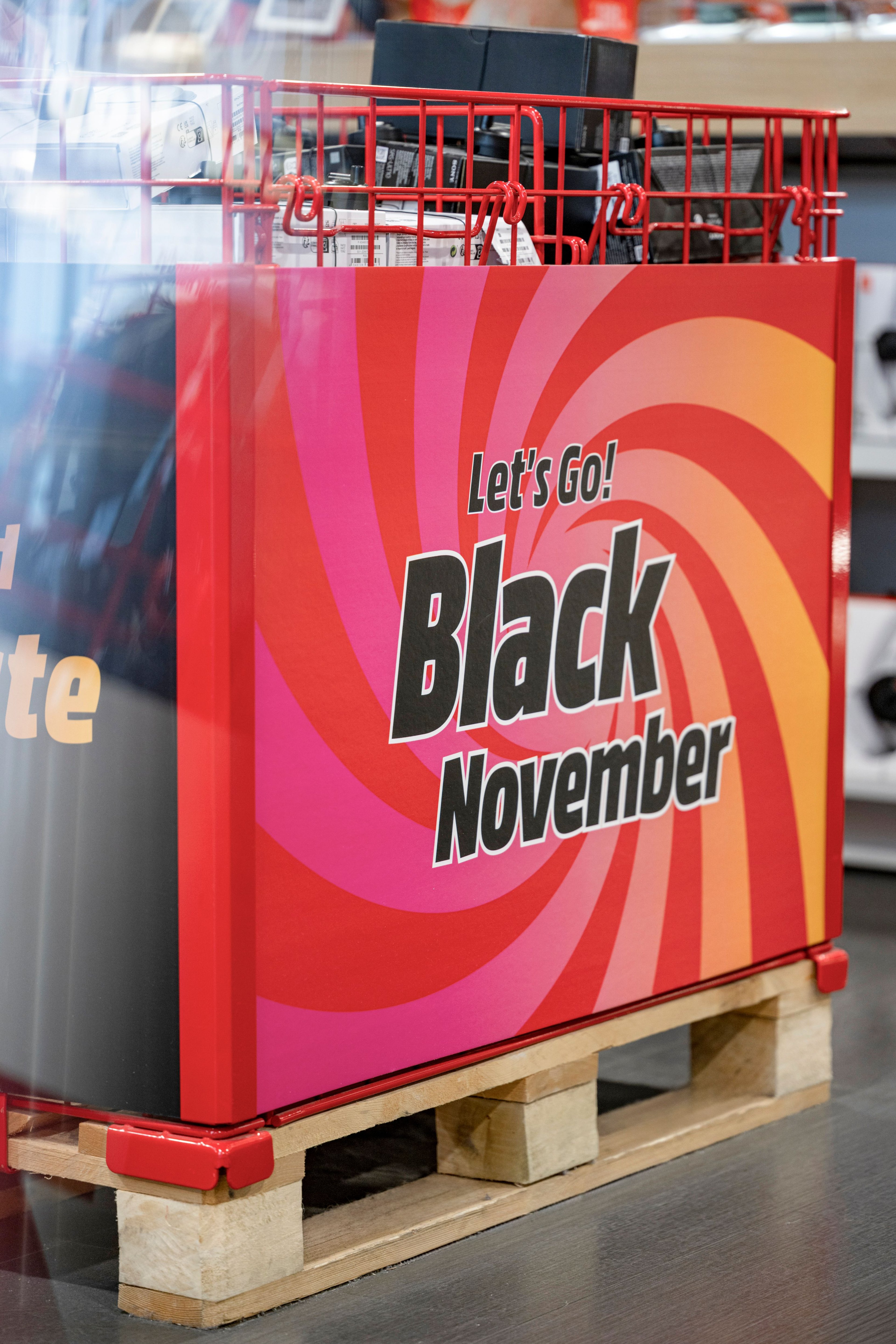 Black Friday Gitterkorb-Ummantelung