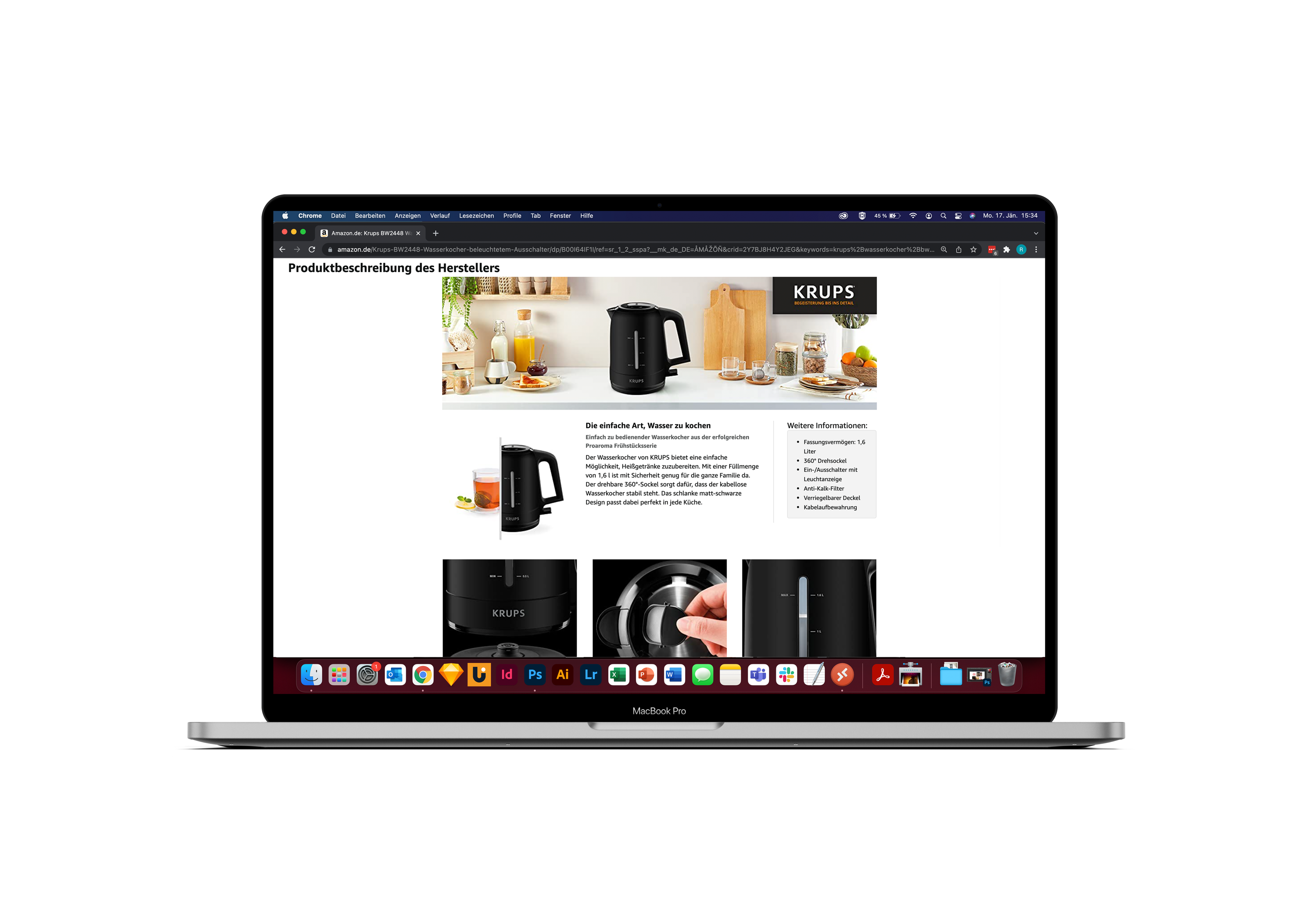 Online-Produktangebot