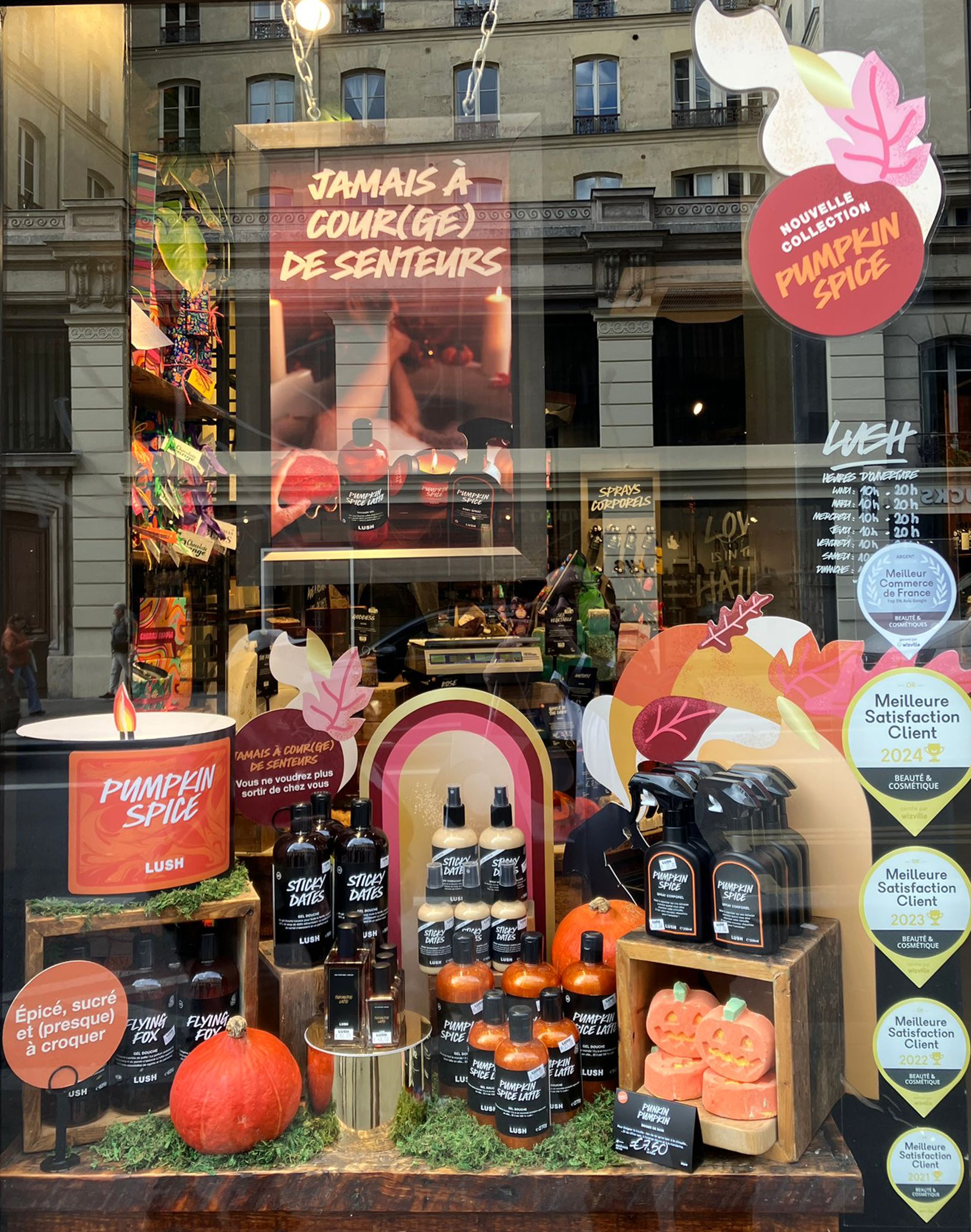 Gedrucktes POS-Material für die Herbstkampagne